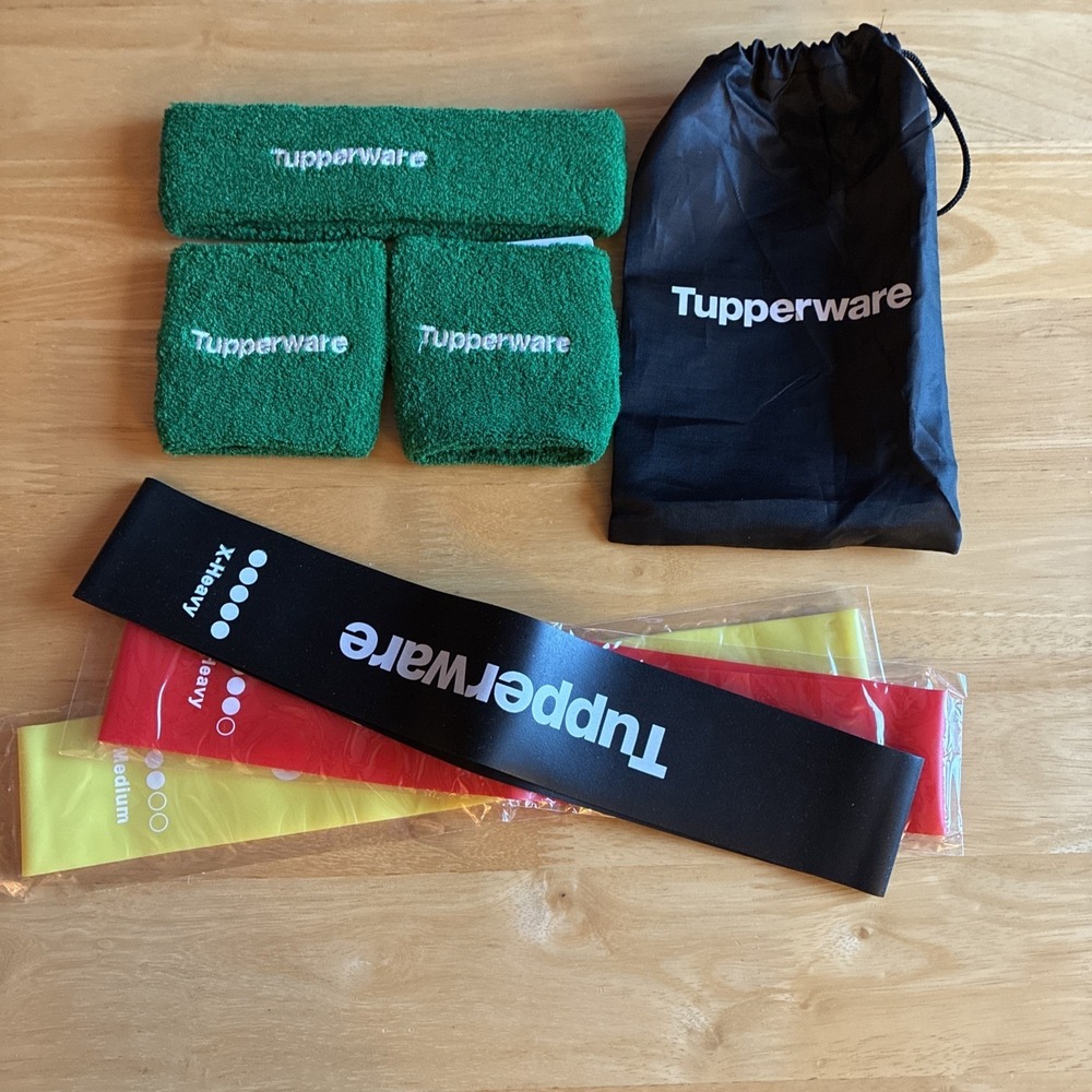 Tupperware Exercise Set Consultant Award Incomplete